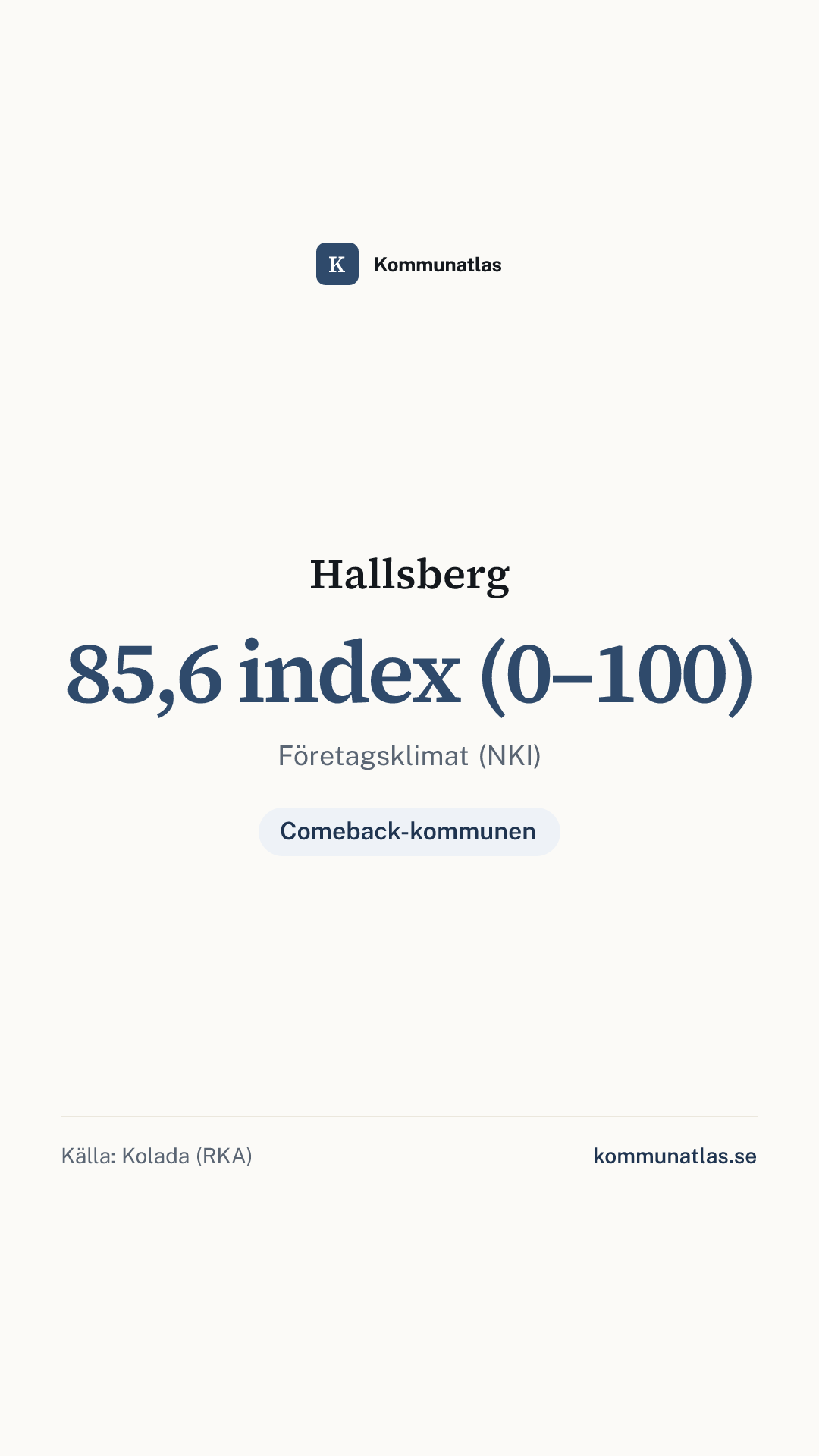 Delningsbild — Hallsberg — kommunbokslut