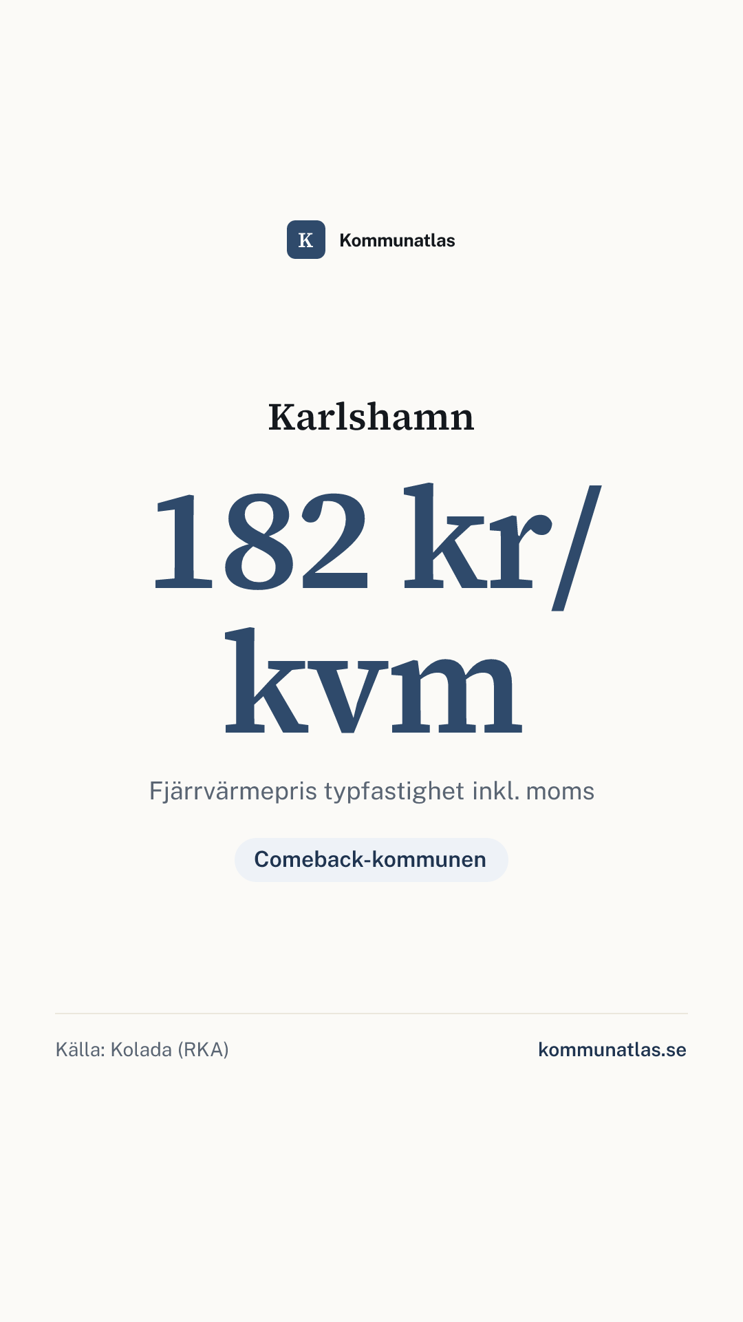 Delningsbild — Karlshamn — kommunbokslut