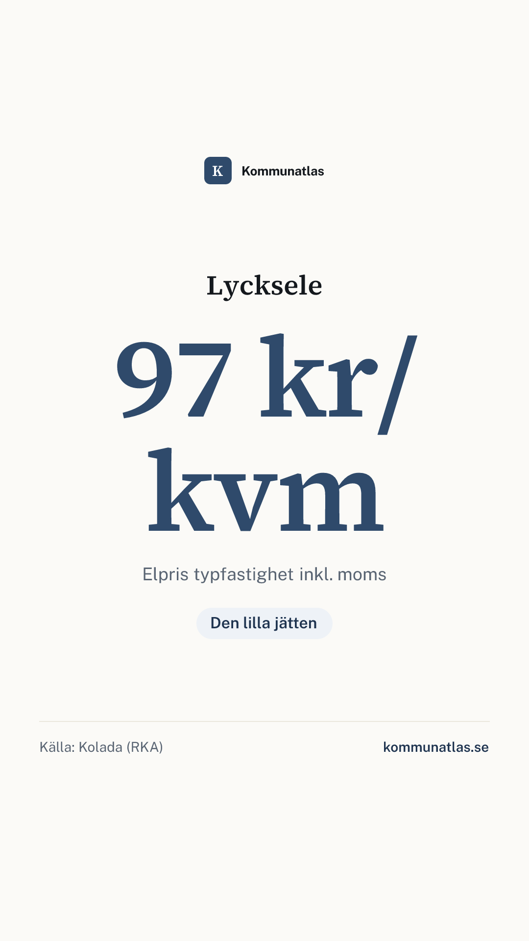 Delningsbild — Lycksele — kommunbokslut