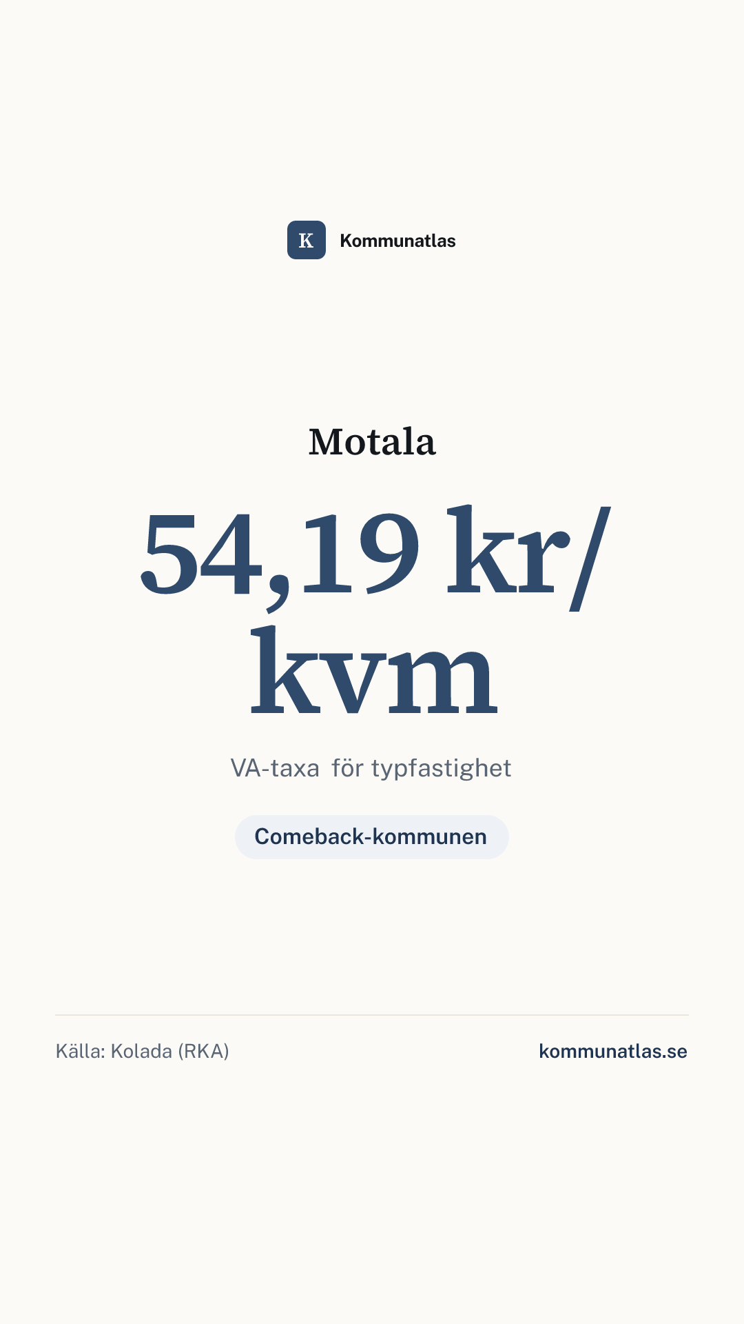 Delningsbild — Motala — kommunbokslut