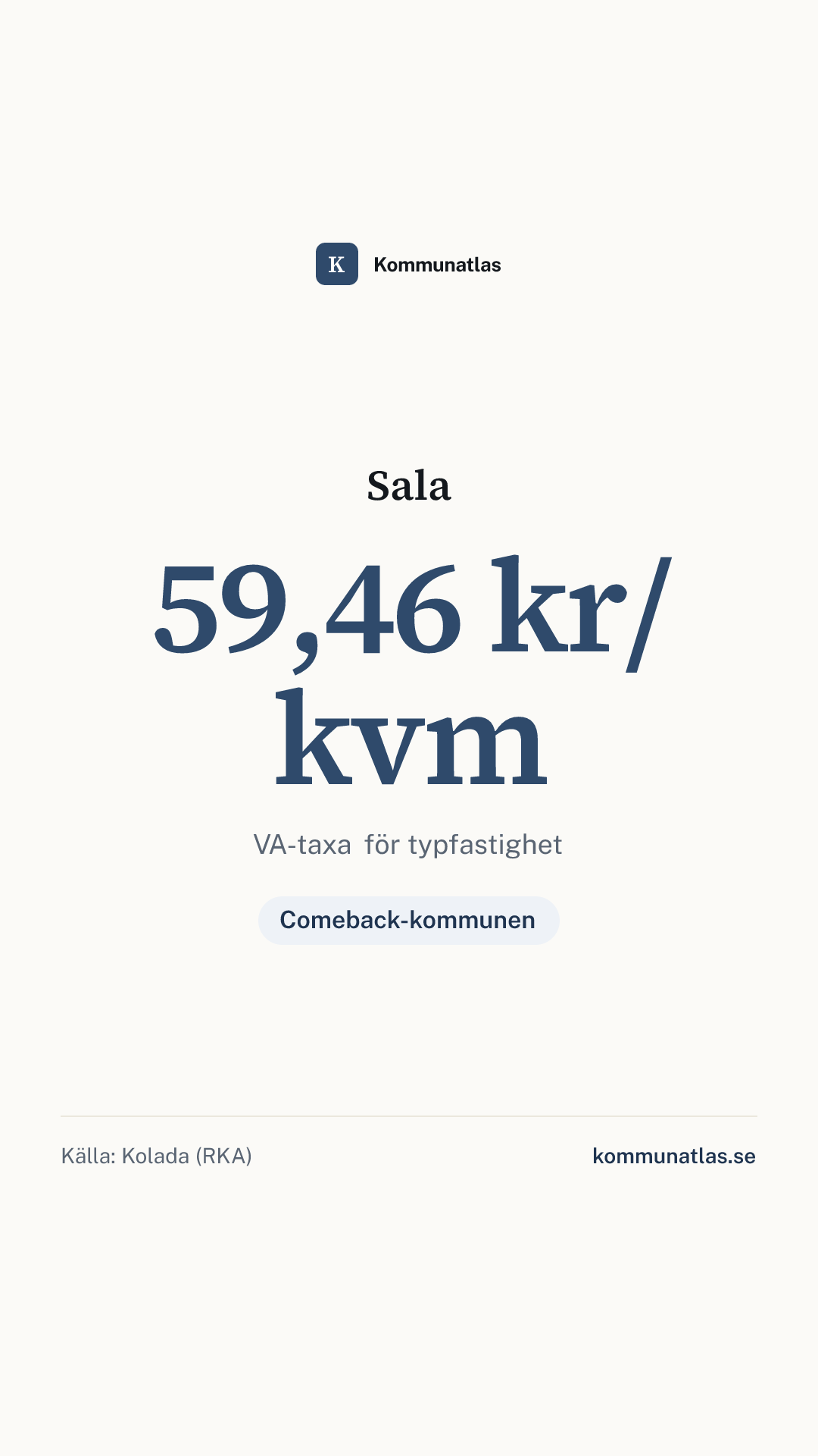 Delningsbild — Sala — kommunbokslut