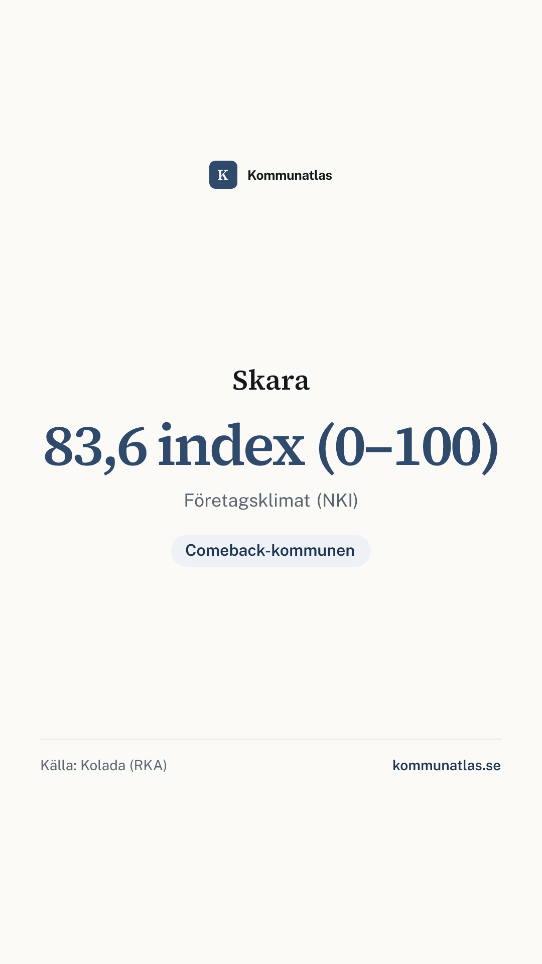 Delningsbild — Skara — kommunbokslut